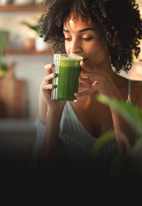 Get all your greens in the morning.