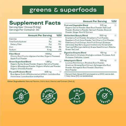 Super Greens™ - for better digestion